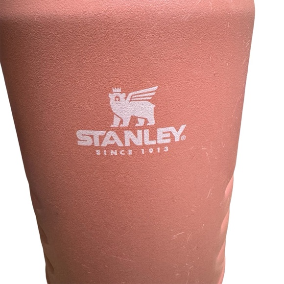 Stanley IceFlow Stainless Steel Water Jug Straw, Insulated, Grapefruit, 40OZ - Picture 6 of 11
